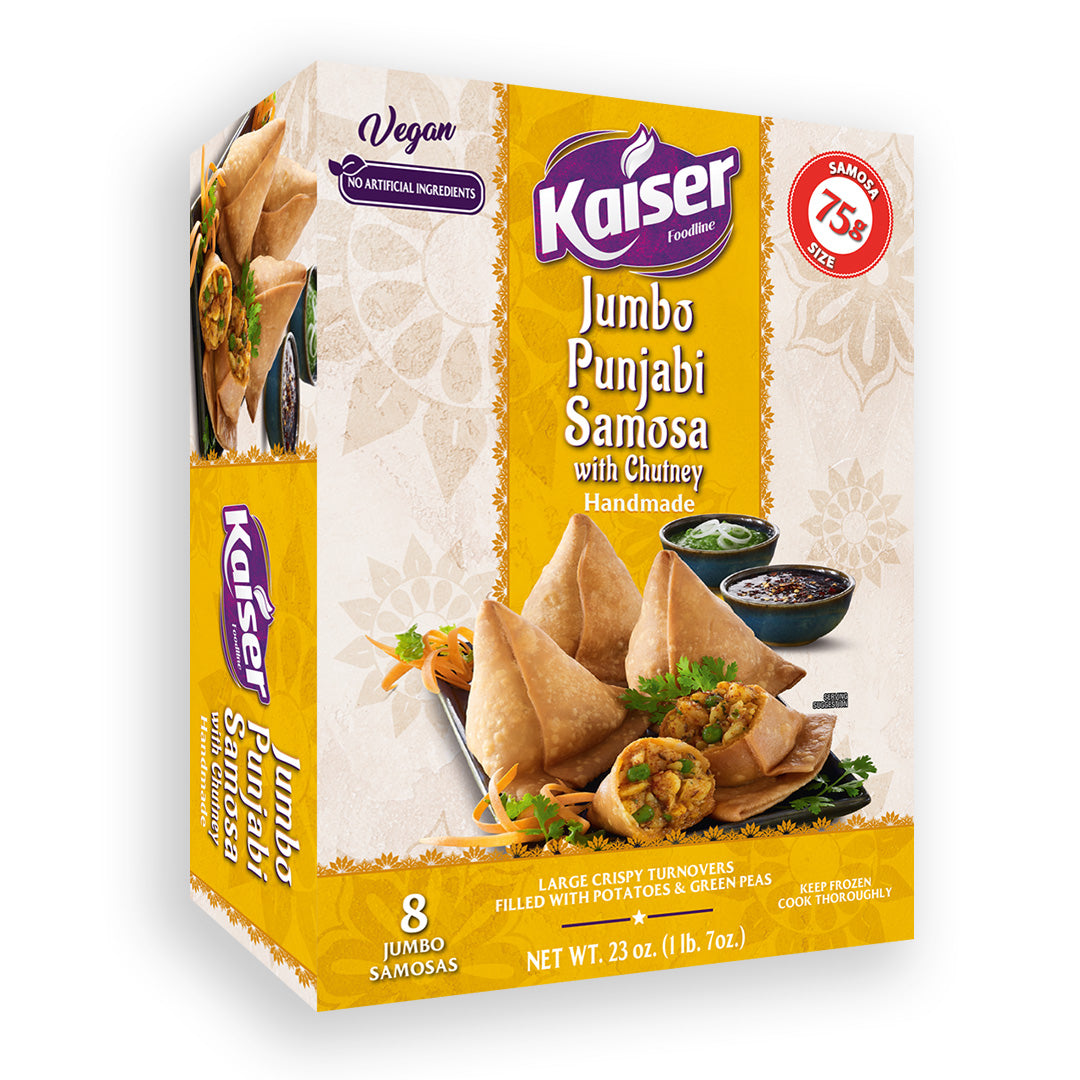 product package of the jumbo punjabi samosa