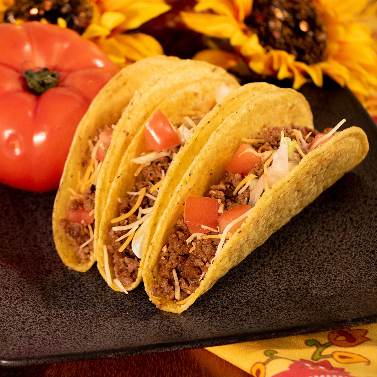 Halal Taco Seasoned Beef Topping - 5 lb