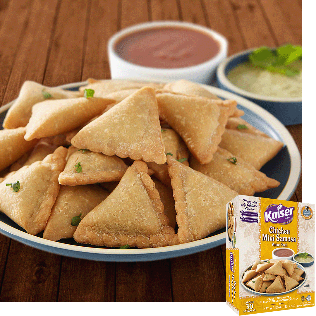 Kaiser Chicken Mini Samosa Value Pack