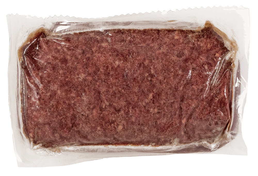 a 20 pound package of ground beef