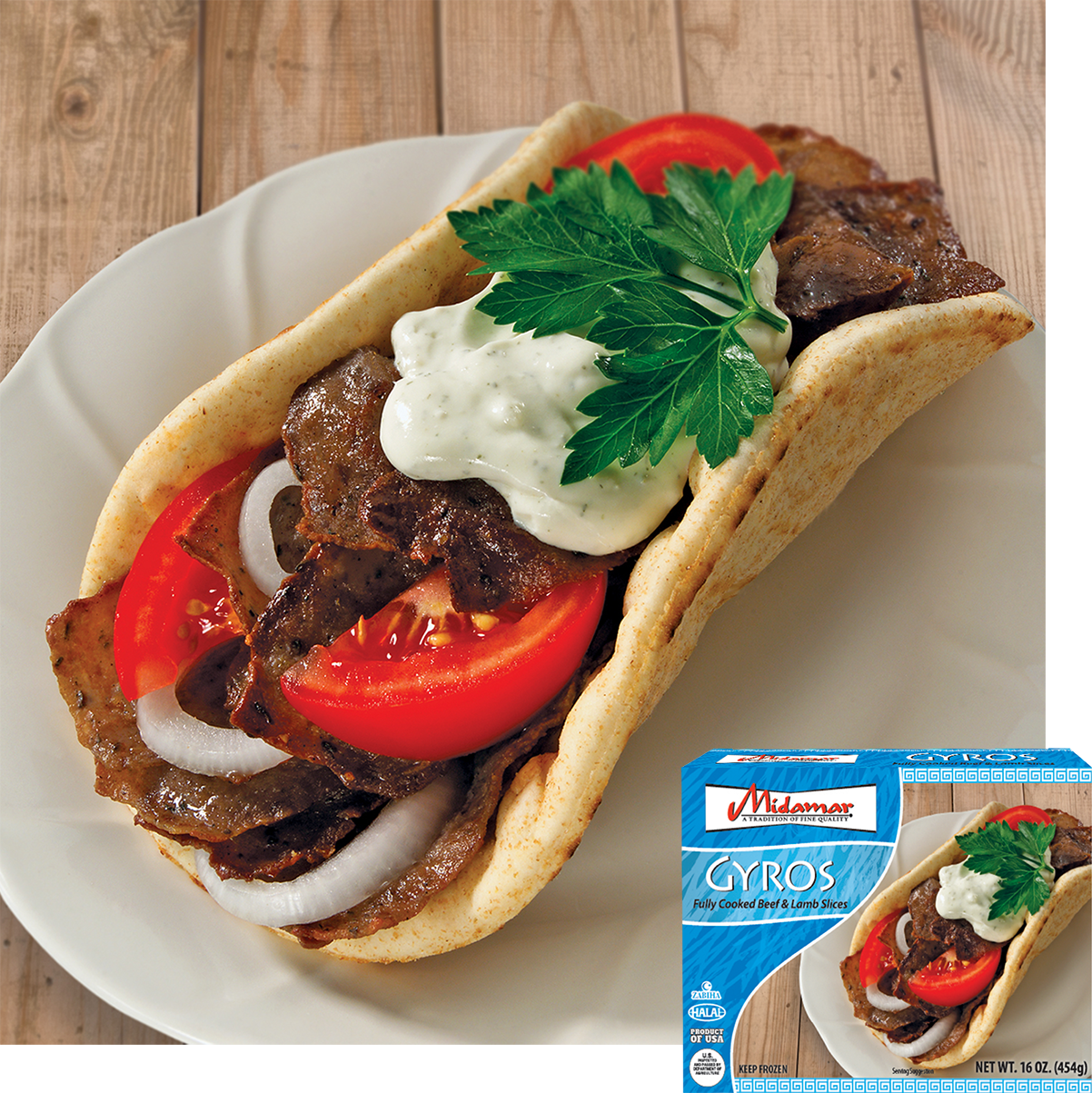 Halal Beef and Lamb Gyro Slices