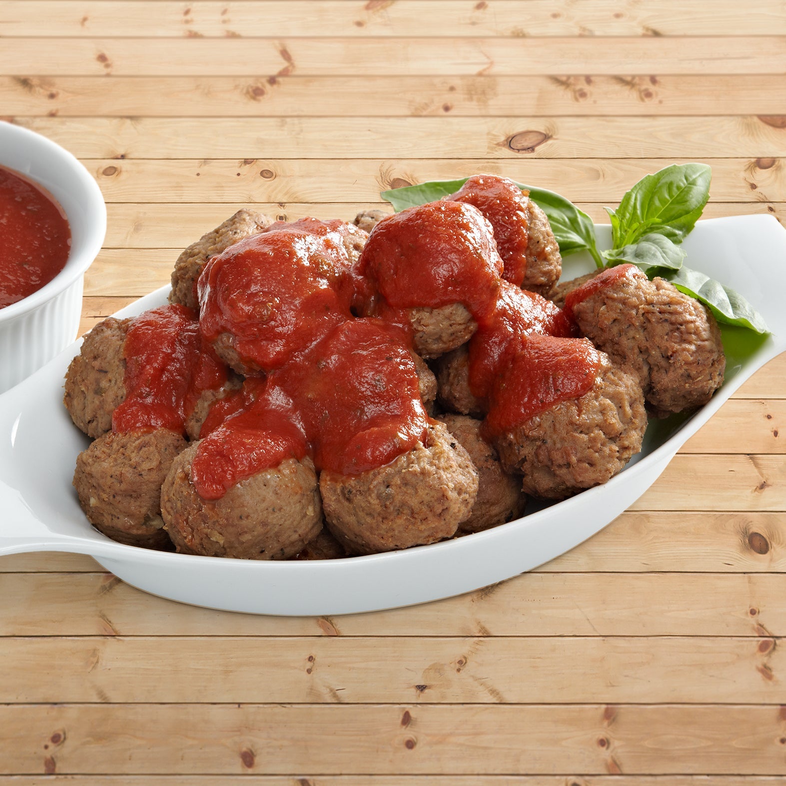 Halal Fully Cooked Italian-style Meatballs - 5 lb