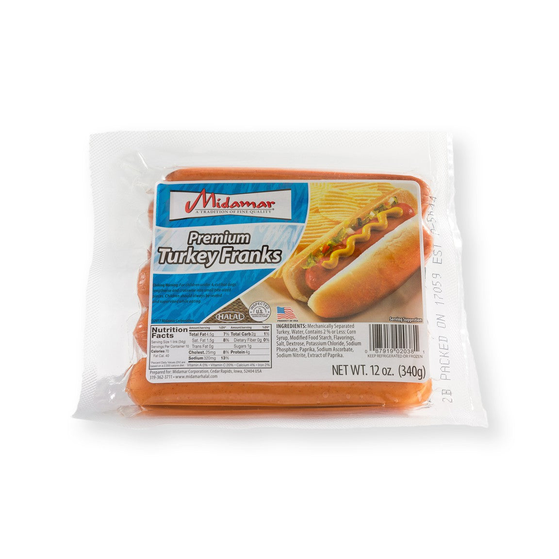 Halal Turkey Franks