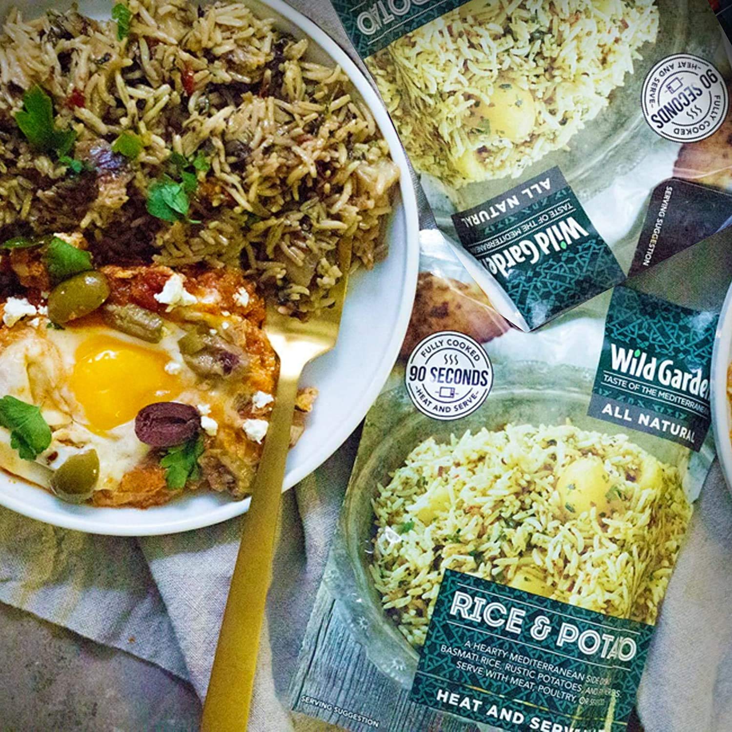 Wild Garden Rice & Potato Pilaf