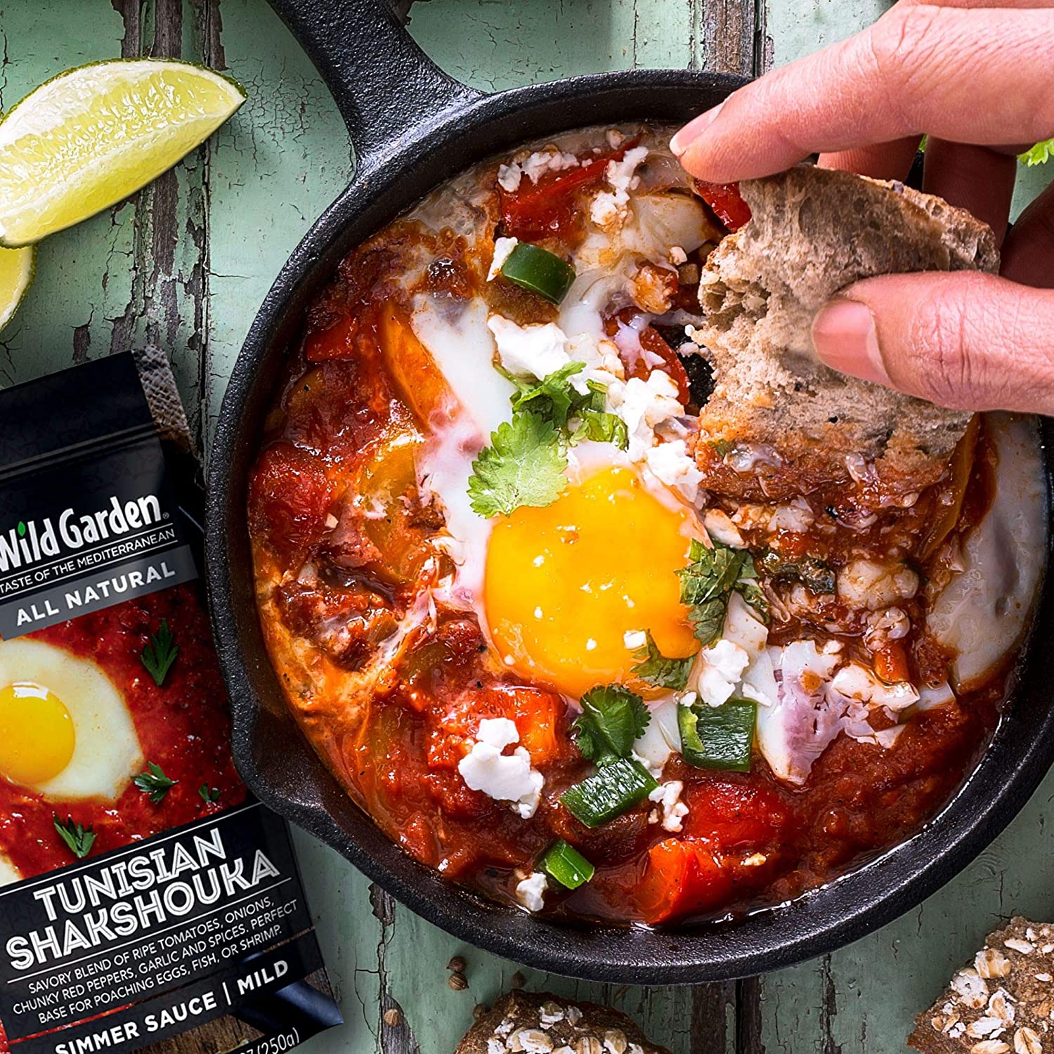 Wild Garden Tunisian Shakshouka Simmer Sauce